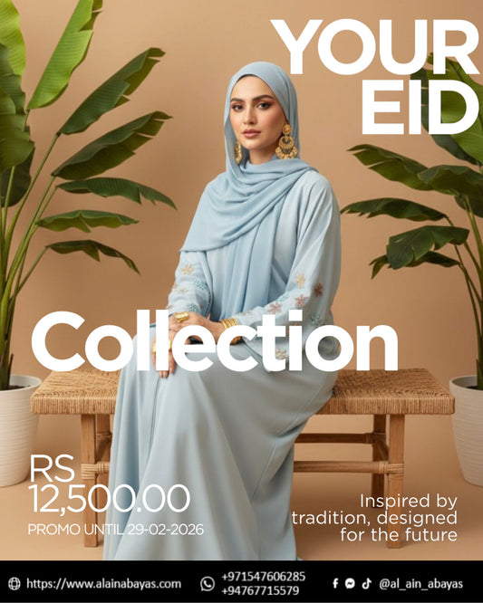 Nusrath stone work Abaya – Dubai Premium Collection