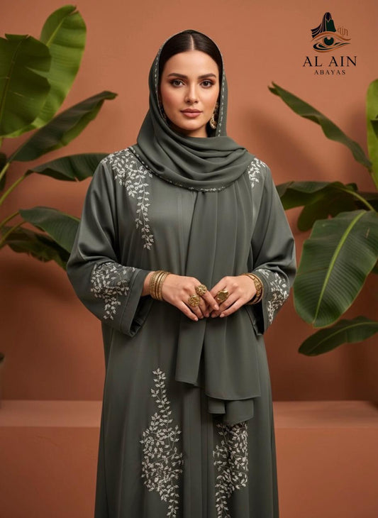 Experience the ultimate in luxurious modest wear with our signature Nida Abaya